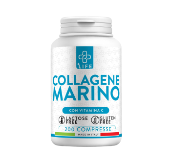 Collagene Marino Idrolizzato piùLife integratore pelle articolazioni 200cpr