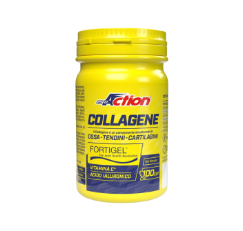Collagene Proaction integratore collagene idrolizzato e acido ialuronico 100cpr