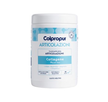 Colpropur Articolazioni integratore collagene MSM e boswellia per dolori articol