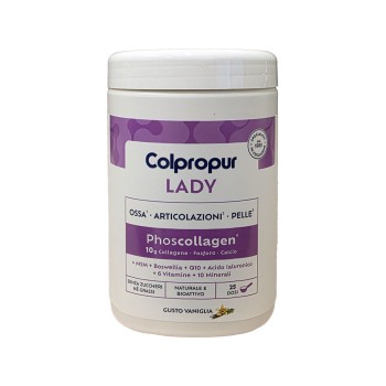 Colpropur Lady integratore collagene menopausa ossa pelle vaniglia