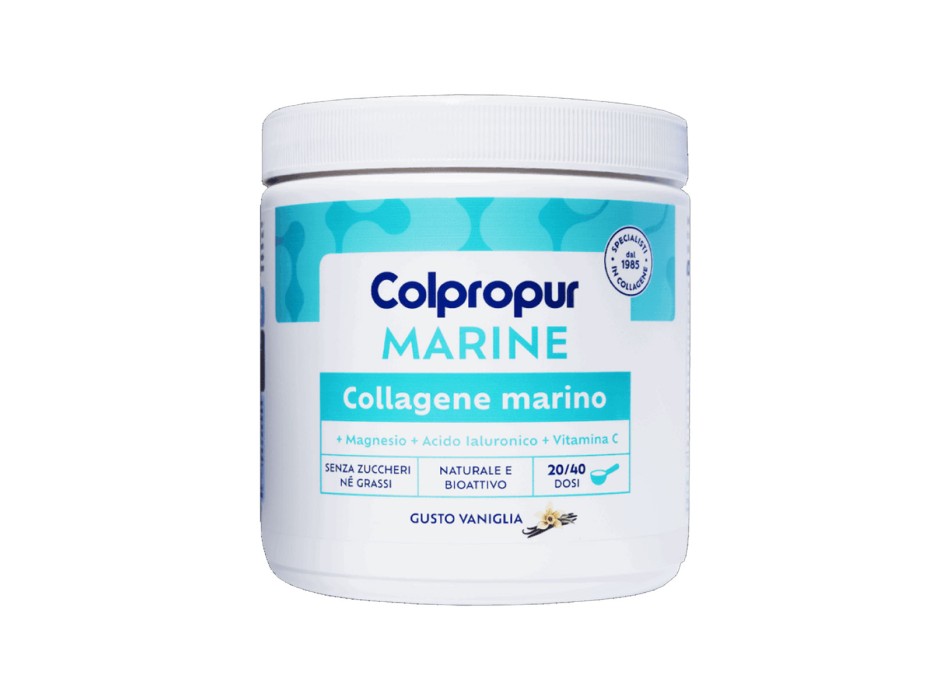 Colpropur Marine integratore collagene marino acido ialuronico e magnesio vanigl