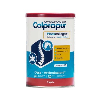 Colpropur Osteoarticolare integratore collagene per ossa e articolazioni fragola