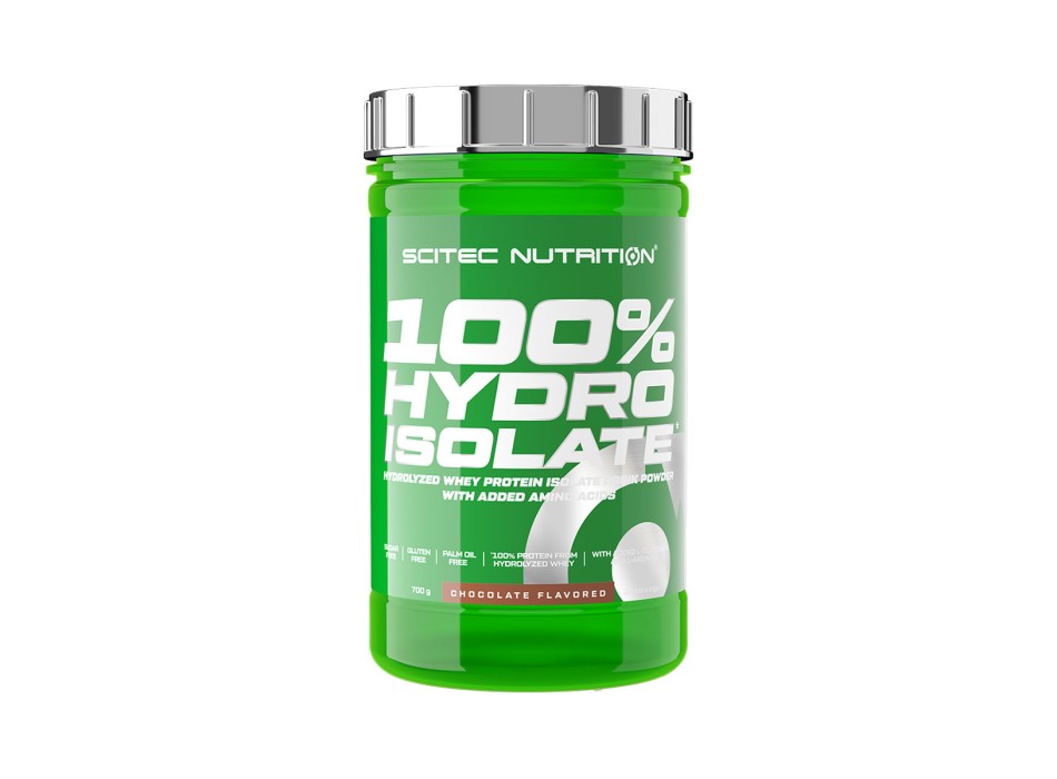 Confezione 100% Hydro Isolate Scitec Nutrition idrolizzate 700g Cioccolato