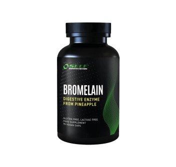 Confezione Bromelain Self Omninutrition enzimi proteolitici 90 caps