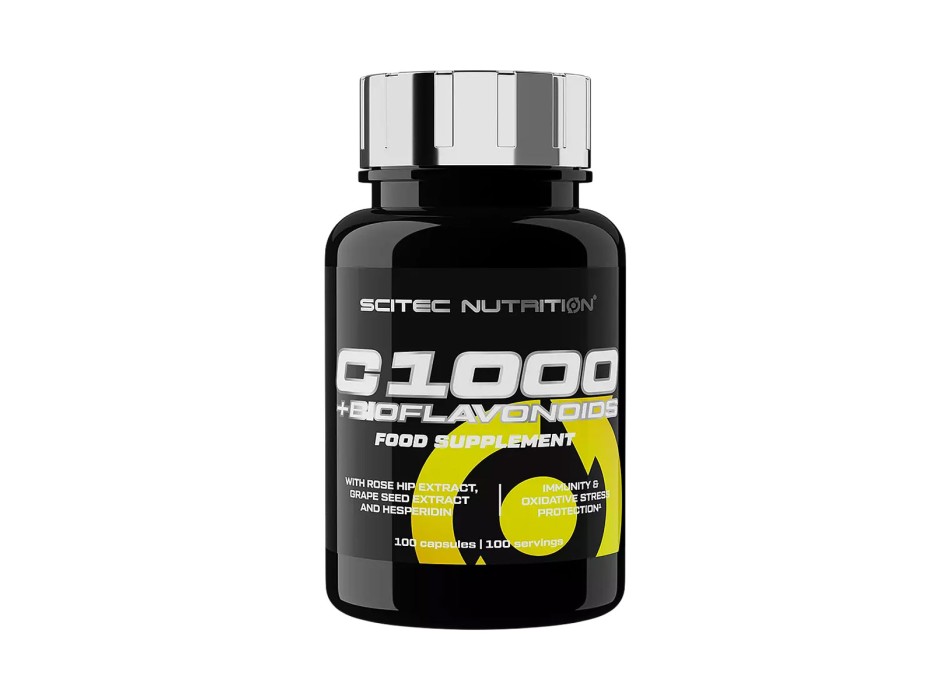 Confezione C1000 + Bioflavonoids Scitec Nutrition Vitamina C 100 capsule