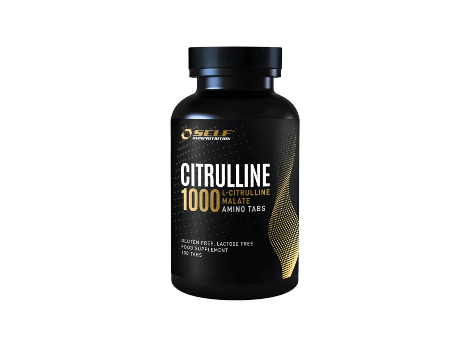 Confezione Citrulline 1000 Self Omninutrition pre-workout L-Citrullina 100 cpr