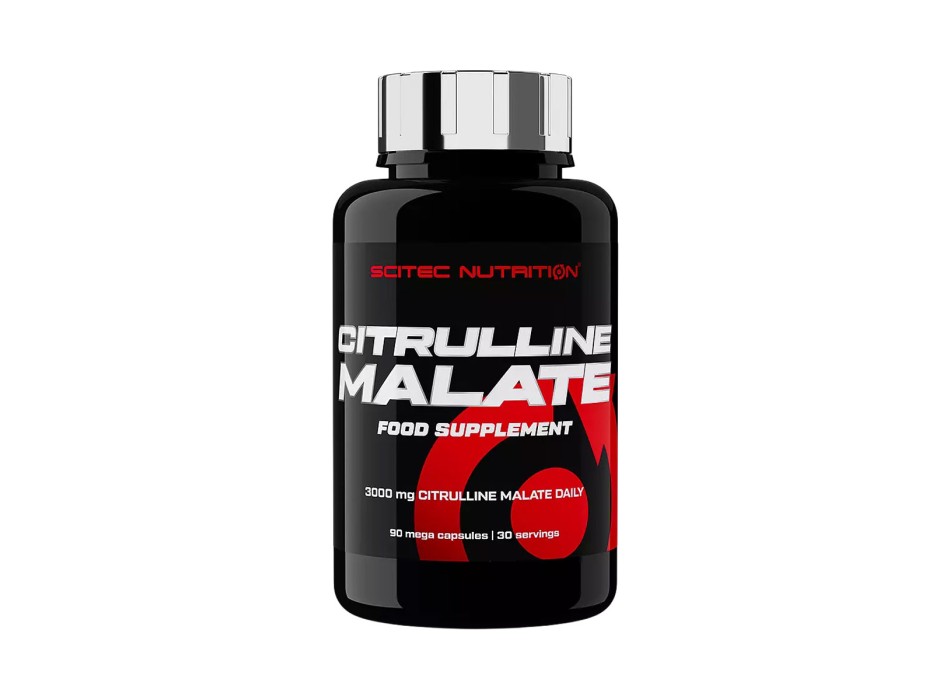 Confezione Citrulline Malate Scitec Nutrition pre-workout 90 capsule