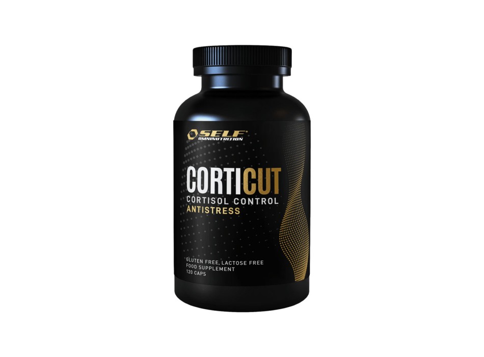 Confezione Corticut Self Omninutrition controllo cortisolo e stress 120 caps