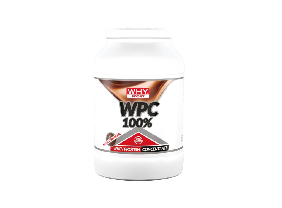 Confezione risparmio 2kg WPC 100% Whey WHYsport concentrate 2kg Cioccolato