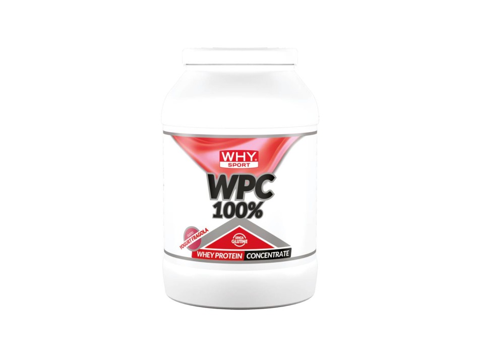 Confezione risparmio 2kg WPC 100% Whey WHYsport concentrate 2kg Yogurt Fragola