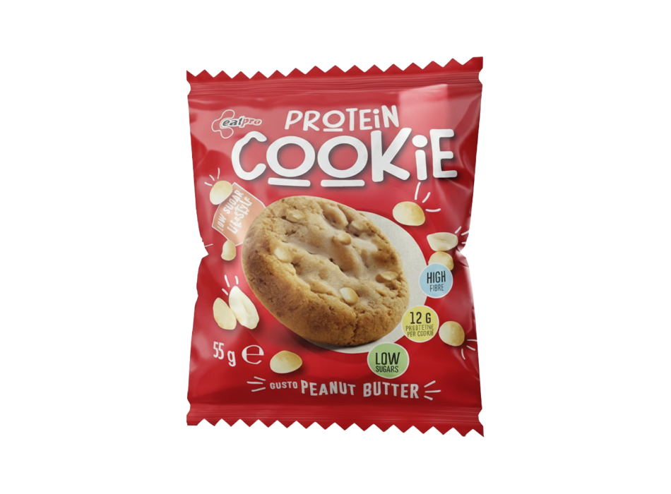 Cookie Eat Pro biscotto proteico 55 g burro di arachidi