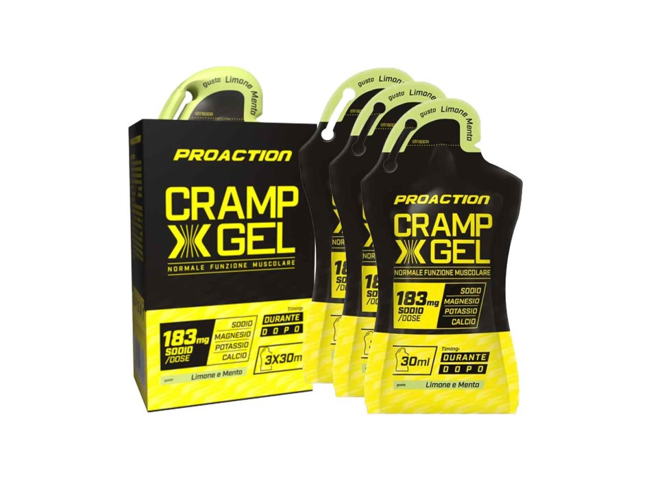 Cramp X Gel 3bustine Gusto Limone-Menta