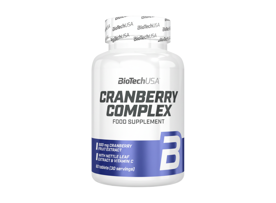 Cranberry Complex BioTechUSA integratore di mirtillo rosso e vitamina C 60cpr