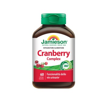 Cranberry Complex Jamieson Integratore Mirtillo Rosso Canadese Vie Urinarie 60 c