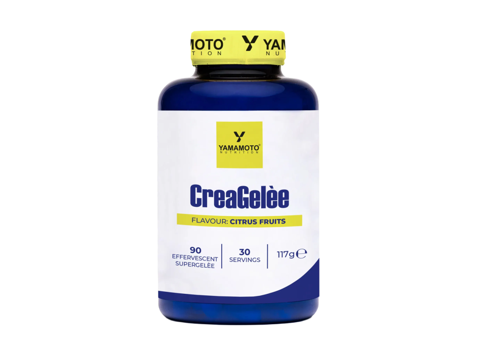 CreaGelee Yamamoto Nutrition creatina effervescente 90 supergelee Agrumi
