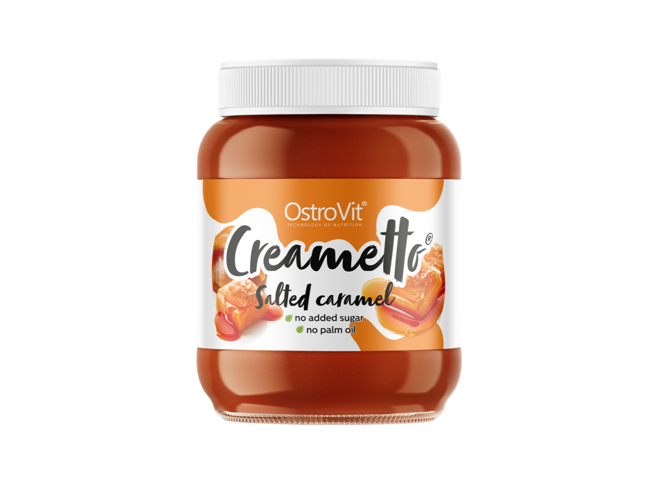 Creametto Ostrovit crema spalmabile senza zuccheri aggiunti 350g Caramello