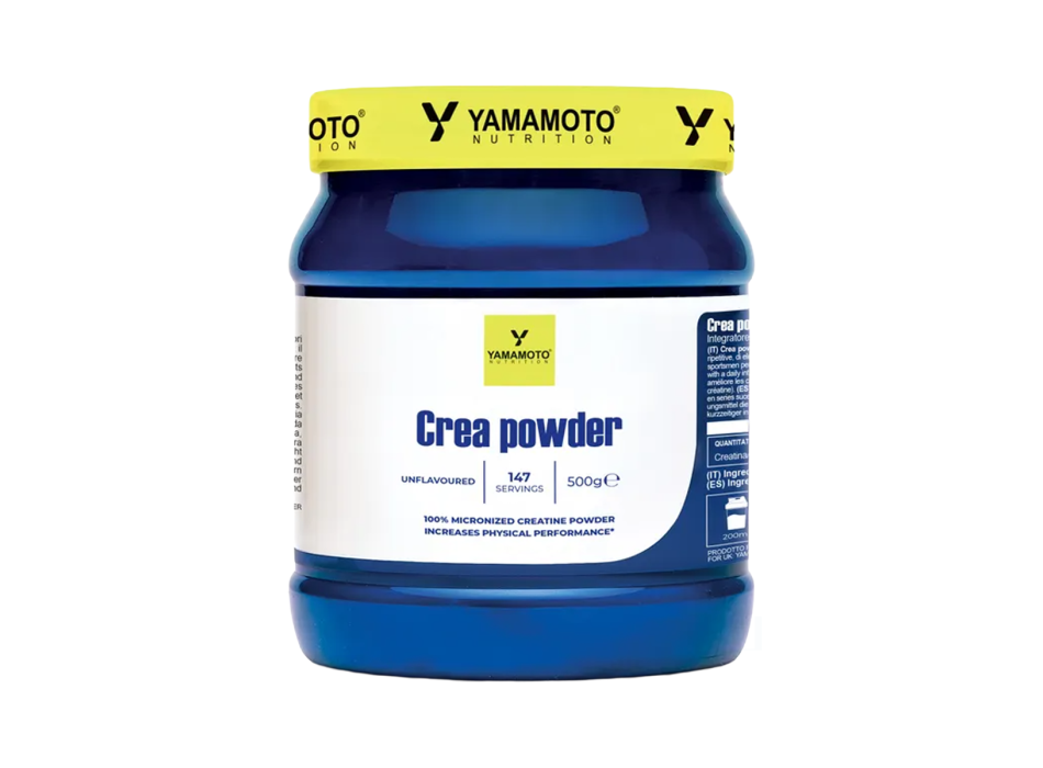 CreaPowder Yamamoto Nutrition creatina monoidrato pura polvere micronizzata 500g