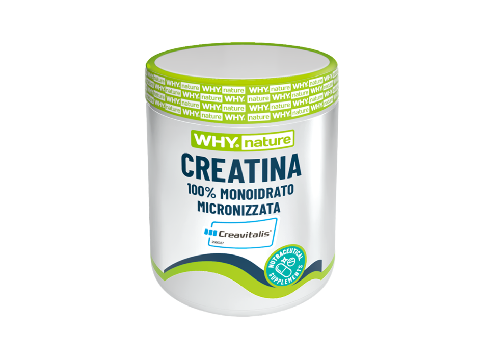 Creatina 100% Monoidrato Micronizzata Creavitalis Why Nature creatina 200g