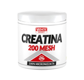 Creatina 200 Mesh WHYsport creatina monoidrato micronizzata 200g Neutro 