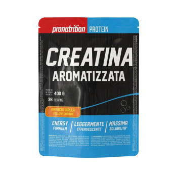 Creatina Effervescente Pro Nutrition integratore creatina 400g Arancia
