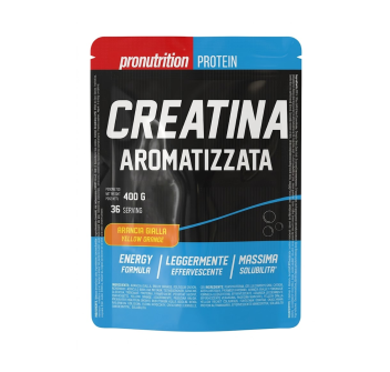 Creatina Effervescente Pro Nutrition integratore creatina 400g Arancia