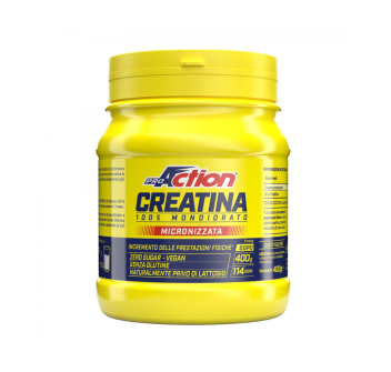 Creatina Monoidrato Proaction integratore creatina monoidrata micro polvere 400g