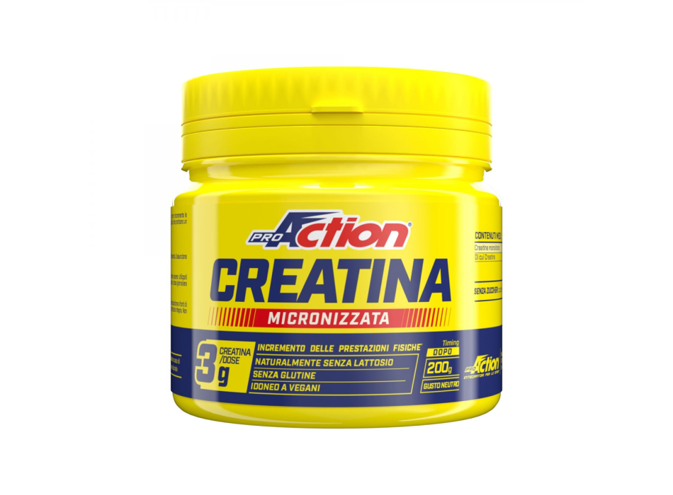 Creatina Proaction integratore creatina monoidrata micronizzata polvere 200g
