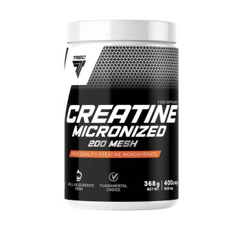 Creatine Micronized 200 Mesh 400caps