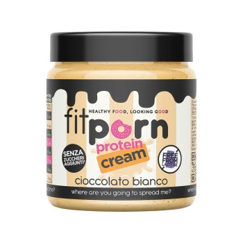 Crema Proteica Fitporn Cioccolato Bianco senza lattosio 200g