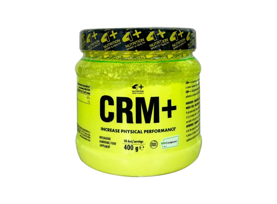 CRM+ 400g 4+ Nutrition creatina monoidrato creapure forza