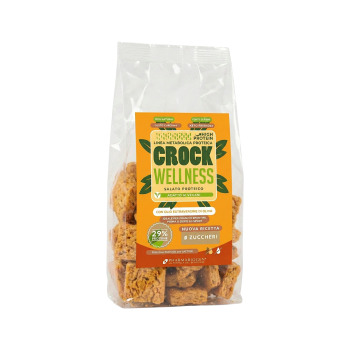 Crock Wellness Pharmabiogen snack proteico salato 80g Curcuma