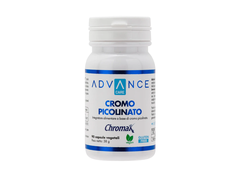 Cromo Picolinato +watt advance controllo peso metabolismo carboidrati 90cps