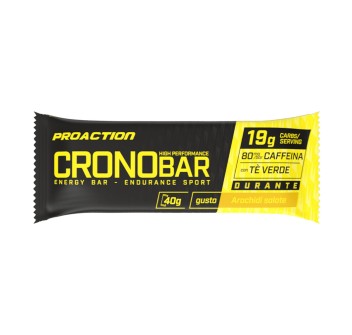 Crono Bar Pro ProAction 40g Barretta Energetica Endurance Arachidi Salate
