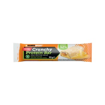 Crunchy Protein Bar NamedSport Barretta Proteica 32% Torta al Limone 40g