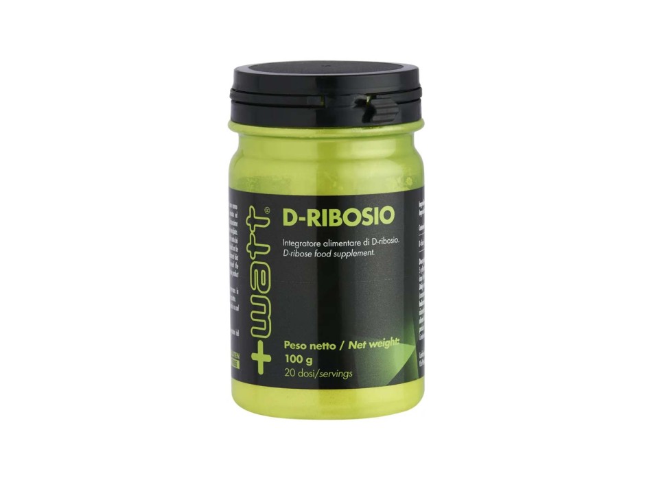D-Ribosio 100gr +Watt polvere energia recupero ATP