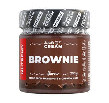 DeNuts Cream Nutrend 250g Crema Spalmabile Naturale Brownie