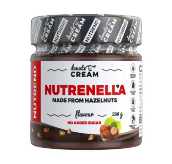 DeNuts Cream Nutrenella Nutrend 250g Crema Proteica Nocciola e Cacao 