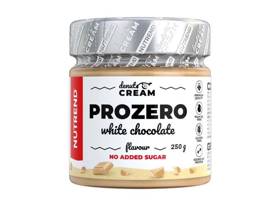 DeNuts Cream White Chocolate Nutrend 250g Crema Proteica 