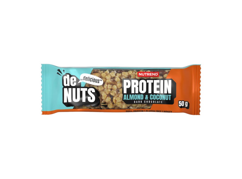 DeNuts Protein Nutrend 50g Barretta Proteica Mandorla e Cocco