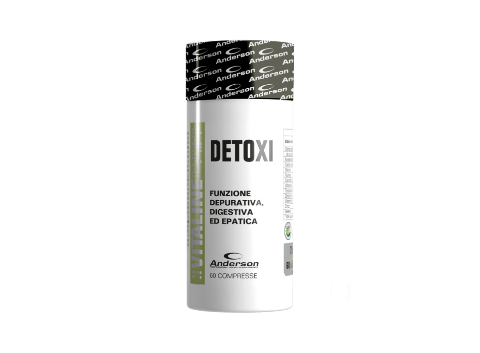Detoxi Anderson Research integratore alimentare depurativo e antiossidante 60cpr