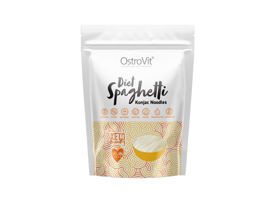 Diet Spaghetti Konjac Noodles OstroVit pasta di konjac ipocalorica 400 g