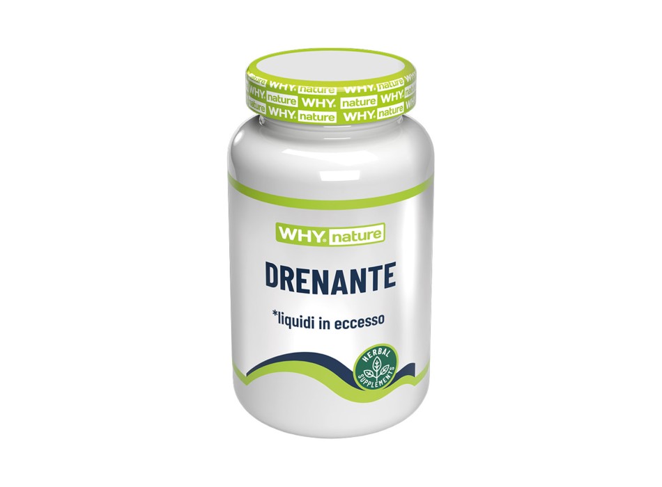 Drenante Why Nature integratore ritenzione idrica e diuresi 60 compresse
