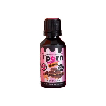 Drops Zero Fitporn dolcificante aromatizzato zero calorie 30ml Nocciutella