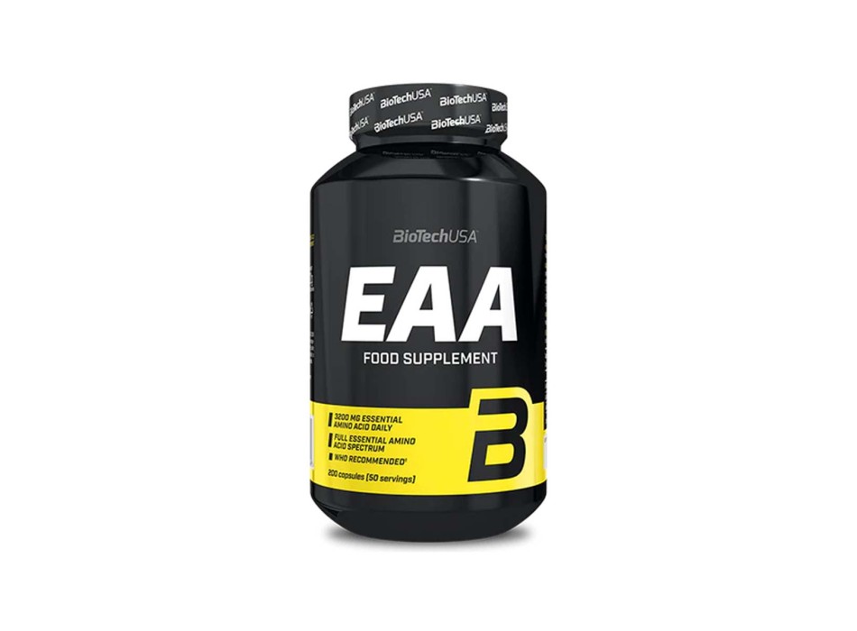 EAA 200 CAPS - Integratore di Aminoacidi essenziali in capsule BIOTECH USA
