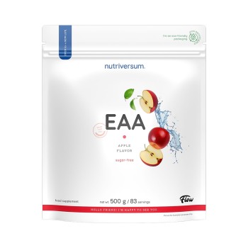 EAA Nutriversum Integratore Aminoacidi Essenziali Polvere Recupero 500g Mela