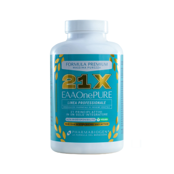 EAA One Pure 21x Pharmabiogen aminoacidi essenziali 200 compresse