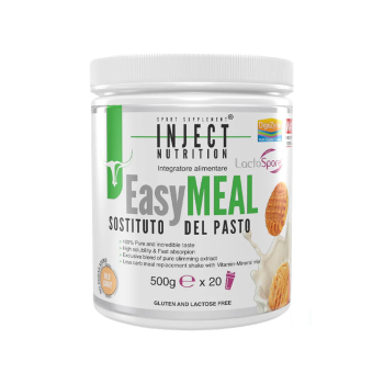 Easy Meal Inject Nutrition sostitutivo pasto bilanciato 500g biscotto