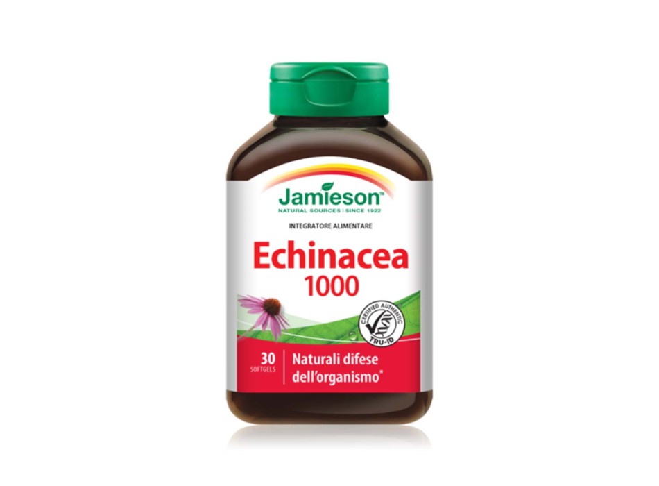ECHINACEA 1000 - Integratore a supporto delle funzioni immunitarie e respiratorie JAMIESON