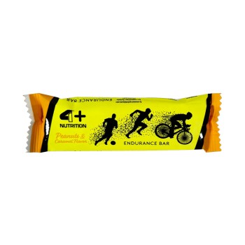 Endurance Bar 30gr 4+ Nutrition barretta energetica arachidi e caramello