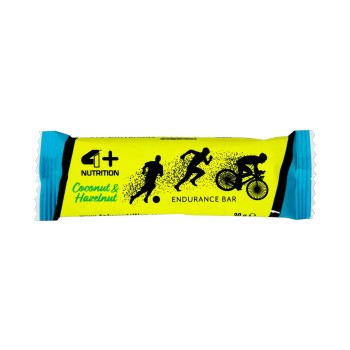 Endurance Bar 30gr 4+ Nutrition barretta energetica cocco e nocciola